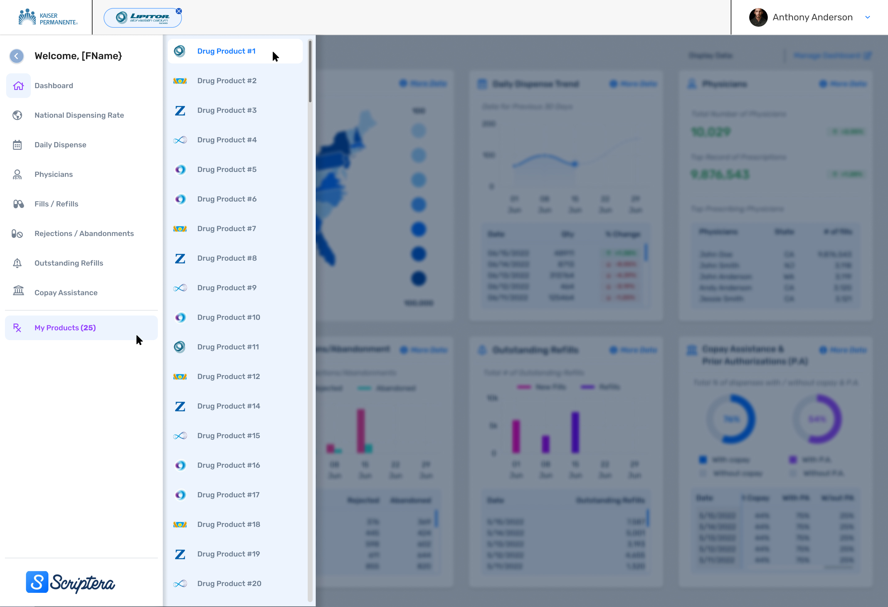 2.0.3 Dashboard - Product Expanded