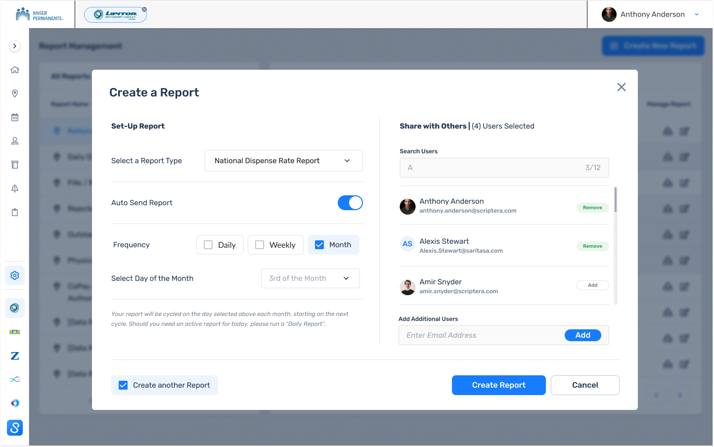 3.2.4 - Create a Report - Monthly